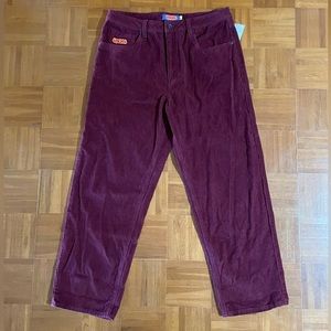 Empyre Skate Burgundy Corduroy Pants